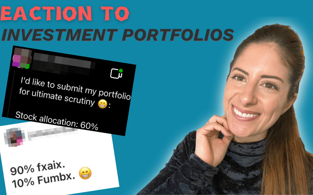 Financial Planner Reacts To Investment Portfolios (How To Build A Better Portfolio)